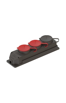 3x25a 2 Adet 1x16a 1 Adet Kauçuk Üçlü Grup Priz 3x25a 2 Adet 1x16a 1 Adet Kauçuk Üçlü Grup Priz