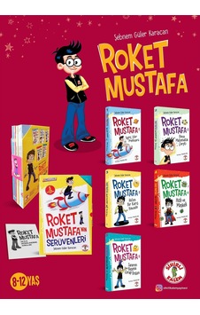 Roket Mustafa'nın Serüvenleri Seti - 5 Kitap Takım - Şebnem Güler Karacan - Sihirli Kalem