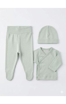 Ciccim Baby 3lü Set Zıbınlı Modal Yeşil Mint Yeşil Ciccim Baby 3lü Set Zıbınlı Modal Yeşil Mint Yeşil
