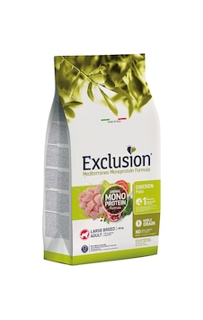 Exclusion Monoprotein Düşük Tahıllı Tavuklu Ve Narlı Büyük Irk Yetişkin Köpek Maması 12 KG Exclusion Monoprotein Düşük Tahıllı Tavuklu Ve Narlı Büyük Irk Yetişkin Köpek Maması 12 KG