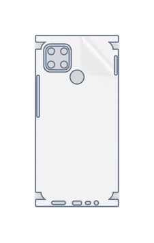 Realme C12 Uyumlu Fullbody Arka Kaplama Hidrojel Koruyucu Film