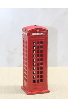Özel Seri Dekoratif Metal Telefon Kulübesi Kumbara Salon Detayı Hatıra Eşyası Hediyelik Eşya Özel Seri Dekoratif Metal Telefon Kulübesi Kumbara Salon Detayı Hatıra Eşyası Hediyelik Eşya
