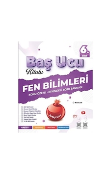 Nartest Yayınları 6. Sınıf Fen Bilimleri Baş Ucu Kitabı Maarif Modeli Nartest Yayınları 6. Sınıf Fen Bilimleri Baş Ucu Kitabı Maarif Modeli