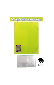 A4 Spiralli Sunum Dosyası, 30 Yaprak, Plastik Kapak, Sarı Diğer A4 Spiralli Sunum Dosyası, 30 Yaprak, Plastik Kapak, Sarı Diğer