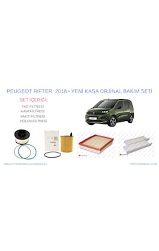 Rifter Yeni Kasa Bakım Seti 2018