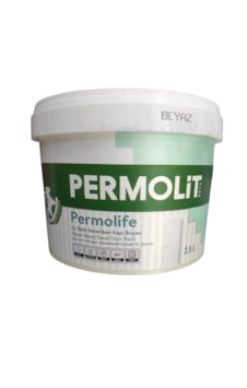Permolit Su Bazlı Amerikan Panel Kapı Boyası Beyaz 2,5 Lt Permolit Su Bazlı Amerikan Panel Kapı Boyası Beyaz 2,5 Lt