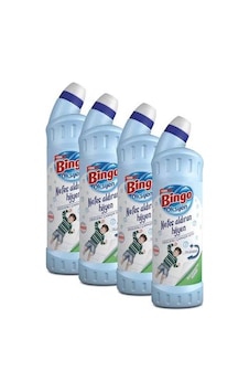 Bingo Oksijen Derinlemesine Hijyen Klorsuz Çamaşır Suyu 4 x 750 ML Bingo Oksijen Derinlemesine Hijyen Klorsuz Çamaşır Suyu 4 x 750 ML