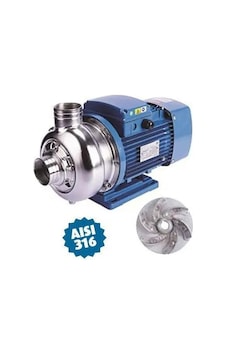 Varan Blc120/110t Açık Çarklı Komple Paslanmaz Aısı 316 Santrifüj Pompa Trifaze 1.5 Hp Varan Blc120/110t Açık Çarklı Komple Paslanmaz Aısı 316 Santrifüj Pompa Trifaze 1.5 Hp