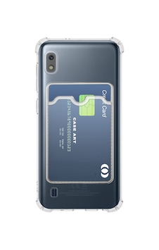 Samsung Samsung Uyumlu Galaxy A51 Kapak Kamera Korumalı Kartlıklı Darbe Emici Özellikli Şeffaf Silikon Kılıf Samsung Samsung Uyumlu Galaxy A51 Kapak Kamera Korumalı Kartlıklı Darbe Emici Özellikli Şeffaf Silikon Kılıf