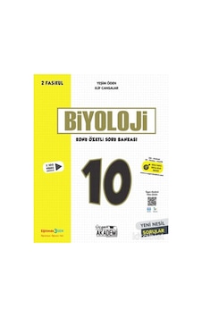 10.Sınıf Biyoloji Konu Özetli Soru Bankası - 2 Fasikül - Üçgen Akademi 10.Sınıf Biyoloji Konu Özetli Soru Bankası - 2 Fasikül - Üçgen Akademi