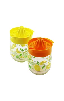 Qlux C-00170 Fresia Limon Sıkacağı 425 Cc - Desenli Cam Hazneli Renkli Plastik Sıkacaklı- 12'li Paket Diğer Qlux C-00170 Fresia Limon Sıkacağı 425 Cc - Desenli Cam Hazneli Renkli Plastik Sıkacaklı- 12'li Paket Diğer