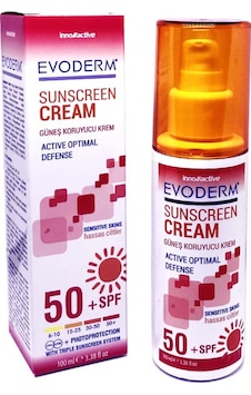 Evoderm Güneş Koruyucu Krem Spf 50+ 100 ML Evoderm Güneş Koruyucu Krem Spf 50+ 100 ML