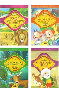 Ezop Masalları + Andersen Masalları + La Fontaine Masalları + Nasrettin Hoca Fıkraları (4 Kitap) Ezop Masalları + Andersen Masalları + La Fontaine Masalları + Nasrettin Hoca Fıkraları (4 Kitap)