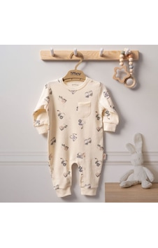 Tiffany Baby & Kids Tiffany Baby Organik Work Machine Theme Tulum 23004 Ekru Tiffany Baby & Kids Tiffany Baby Organik Work Machine Theme Tulum 23004 Ekru