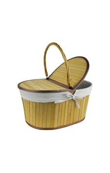 Gönül Gnl3808 Bambu Sepet Kahverengi