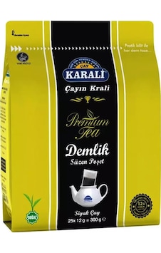 Karali Premium Siyah Demlik Poşet Çay 25 x 12 G Karali Premium Siyah Demlik Poşet Çay 25 x 12 G
