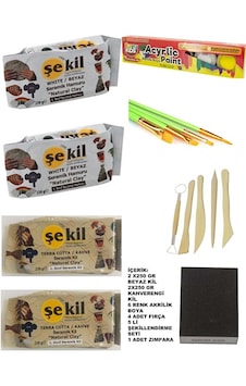 Seramik Hamuru Kil Başlangıç Seti