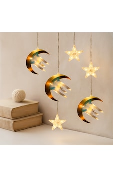 Ramazan Led Perde Lamba 3m Fişli Eklemeli Hilal Cami Yıldız Belirtilmemiş Ramazan Led Perde Lamba 3m Fişli Eklemeli Hilal Cami Yıldız Belirtilmemiş