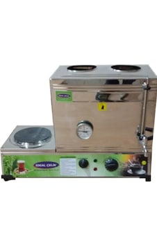 İdeal Çelik Elektrikli Çay Ocağı 2 Demlikli 40'lık İdeal Çelik Elektrikli Çay Ocağı 2 Demlikli 40'lık