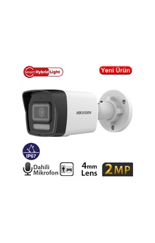 Hıkvısıon Ds-2cd1023g2-lıuf 2mp 4mm Smart Hybrıt Lıgth Sesli Poe Ir Bullet Kamera 30mt Hıkvısıon Ds-2cd1023g2-lıuf 2mp 4mm Smart Hybrıt Lıgth Sesli Poe Ir Bullet Kamera 30mt