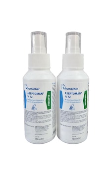 Dr.schumacher Aseptoman %72 Alkol Bazlı Hijyenik El Dezenfektanı 100ml 2li Dr.schumacher Aseptoman %72 Alkol Bazlı Hijyenik El Dezenfektanı 100ml 2li
