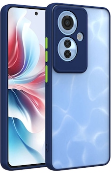 Oppo Reno 11f 5g Kılıf Zore Hux Kapak Lacivert Oppo Reno 11f 5g Kılıf Zore Hux Kapak Lacivert