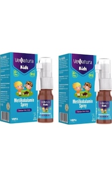 Venatura Kids B12 Metilkobalamin 5 Ml 60 Puf Sprey 2 Adet Venatura Kids B12 Metilkobalamin 5 Ml 60 Puf Sprey 2 Adet