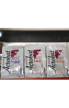Acrobat Fert 11.40.07.2,5 Zn +te 2.5 Kg. Acrobat Fert 11.40.07.2,5 Zn +te 2.5 Kg.