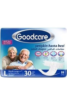 Goodcare Belbantlı Hasta Bezi Büyük L 30'Lu Goodcare Belbantlı Hasta Bezi Büyük L 30'Lu