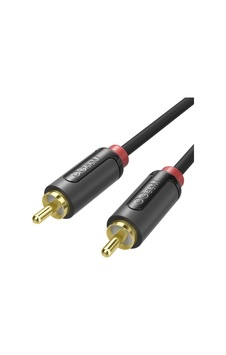 Qgeem Qg-au11 Rca Aux Audio Kablo 1.83m Siyah Qgeem Qg-au11 Rca Aux Audio Kablo 1.83m Siyah
