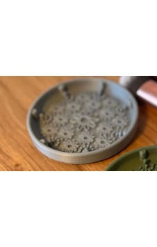 Bezos 3d Baskı Makyaj Fırçası Temizleme Matı Dokulu Silikon Alternatifi Fırça Temizleyici Palet - Gri 22 Bezos 3d Baskı Makyaj Fırçası Temizleme Matı Dokulu Silikon Alternatifi Fırça Temizleyici Palet - Gri 22