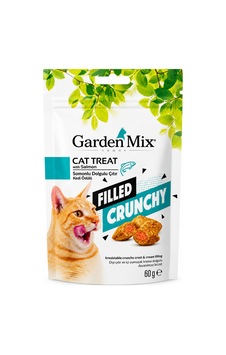 Garden Mix Somonlu İçi Dolgulu Kedi Ödülü 60 Gr Skt 06/2027