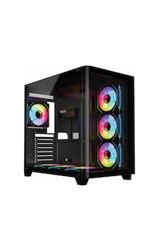 Frisby Fc-9545g 750w 80+ Bronz Usb 3.2 Argb Atx Mid Tower Siyah Kasa