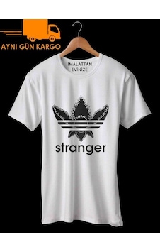 Adidas Stranger Things Baskılı Tişört Tshirt Ücretsiz Kargo Adidas Stranger Things Baskılı Tişört Tshirt Ücretsiz Kargo