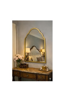 50x80 Kubbe Ayna/asimetrik Duvar Dekorukonsol Aynası Gold 50 X 80 Çok Renkli 50x80 Kubbe Ayna/asimetrik Duvar Dekorukonsol Aynası Gold 50 X 80 Çok Renkli