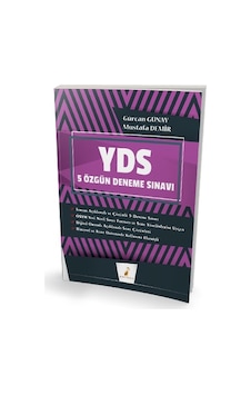 YDS 5 Özgün Deneme Sınavı - Gürcan Günay - Pelikan Yayınları YDS 5 Özgün Deneme Sınavı - Gürcan Günay - Pelikan Yayınları