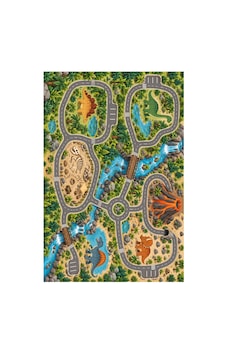 Kartela Halı Dinozor Yolları Çocuk Oyun Halısı Kaymaz Dot Taban Yıkanabilir 120 X 180 Cm Çok Renkli Kartela Halı Dinozor Yolları Çocuk Oyun Halısı Kaymaz Dot Taban Yıkanabilir 120 X 180 Cm Çok Renkli