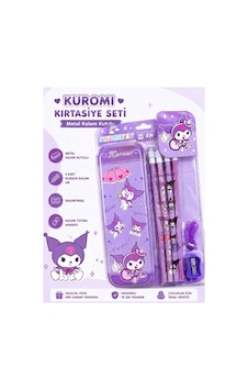 Mor Sevimli Karakter Kuromi Kırtasiye Okul Seti Mor Mor Mor Sevimli Karakter Kuromi Kırtasiye Okul Seti Mor Mor