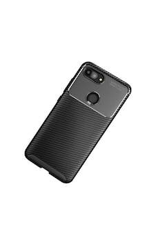 Adige Xiaomi Mi 8 Lite Kılıf Negro Karbon Desen Silikon