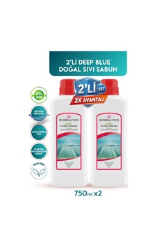 Sıvı El Sabunu Deep Blue 750 Ml 2'li Set Sıvı El Sabunu Deep Blue 750 Ml 2'li Set