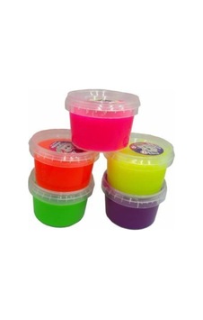Fosforlu 5 Adet Slime Renkli Slime Kutulu Slimelar