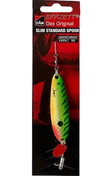 Dam Effzett Standard Spoon Slim 6.5cm 16gr Kaşık Firetiger Uv Dam Effzett Standard Spoon Slim 6.5cm 16gr Kaşık Firetiger Uv