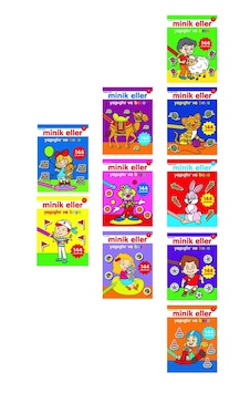 2+ Yaş Çocuklar İçin Minik Eller Yapıştır Ve Boya 10 Kitap 2+ Yaş Çocuklar İçin Minik Eller Yapıştır Ve Boya 10 Kitap