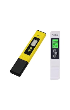 Tr Dijital Ph Metre Su Sıvı Akvaryum Ph Ölçer Kalibrasyon Tds & Ec Su Ppm Ve Iletkenlik Ölçer Led Işıklı Tr Dijital Ph Metre Su Sıvı Akvaryum Ph Ölçer Kalibrasyon Tds & Ec Su Ppm Ve Iletkenlik Ölçer Led Işıklı