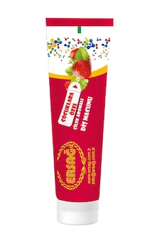 Ersağ Çilek Aromalı Çocuk Diş Macunu 75 ML Ersağ Çilek Aromalı Çocuk Diş Macunu 75 ML