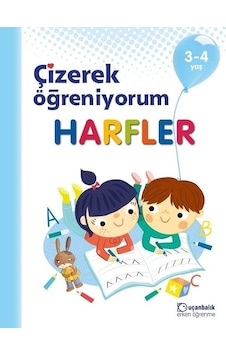 Çizerek Öğreniyorum-Harfler 3-4 Yaş- Uçanbalık Yayıncılık Çizerek Öğreniyorum-Harfler 3-4 Yaş- Uçanbalık Yayıncılık