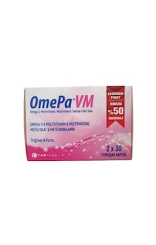Tab Omepa Vm 2 x 30 Kapsül Tab Omepa Vm 2 x 30 Kapsül