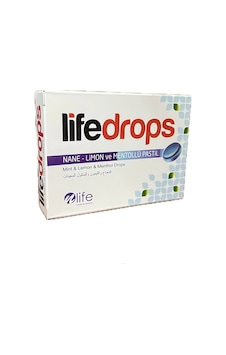 Nane Limon Mentollü 24lü Pastil Drops Nane Limon Mentollü 24lü Pastil Drops
