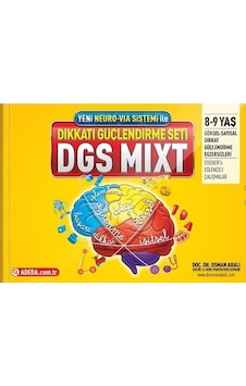 Dikkati Güçlendirme Seti Mixt 8-9 Yaş - Osman Abalı Dikkati Güçlendirme Seti Mixt 8-9 Yaş - Osman Abalı