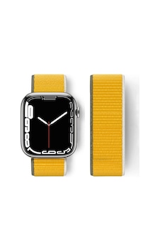 Zenviya21 Apple Watch Uyumlu 42mm Hasırlı Cırtcırtlı Kordon - Sarı Zenya785 Zenviya21 Apple Watch Uyumlu 42mm Hasırlı Cırtcırtlı Kordon - Sarı Zenya785